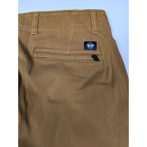 Dockers Smart 360 Flex Chino Pants 33 x 34 Brown Khaki Mens - Picture 3 of 15